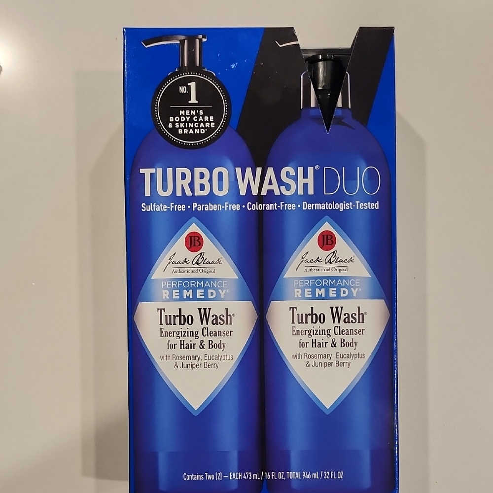 Jack Black Authentic And Original Men's Turbo Wash Duo
